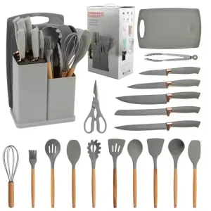 Juego de Utensilios de Cocina Sanejo (19 piezas)