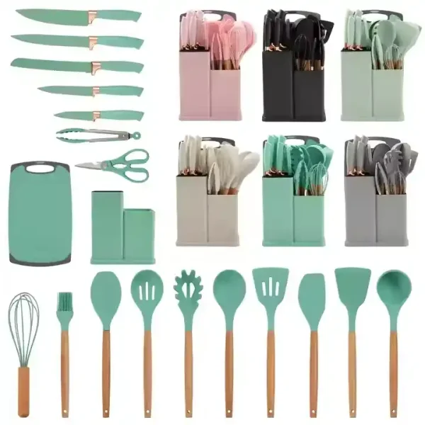 Juego de Utensilios de Cocina Sanejo (19 piezas) - Imagen 6